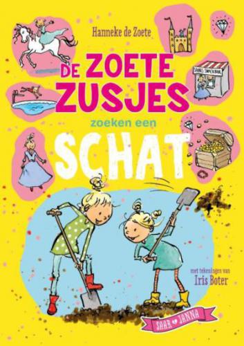 Boekcover De Zoete Zusjes zoeken een schat Boekcover De Zoete Zusjes zoeken een schat