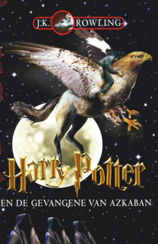 Cover boek:  Harry Potter en de gevangene van Azkaban
