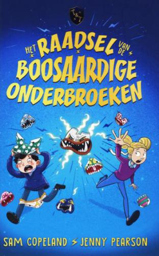 Cover boek: Het raadsel van de boosaardige onderbroeken