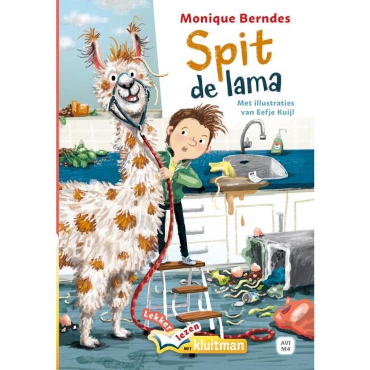Cover boek: Spit de lama